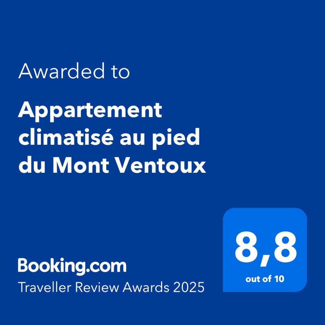 Appartement Climatise Au Pied Du Mont Ventoux Malemort-du-Comtat Экстерьер фото